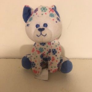 Build a bear mini happy husky snowflake